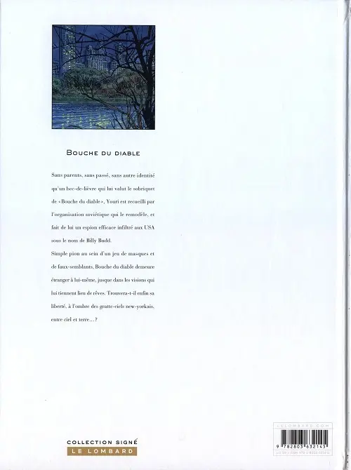 Verso de l'album Bouche du Diable