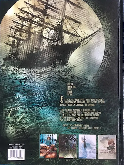 Verso de l'album Les Corsaires d'Alcibiade Tome 2 Le rival