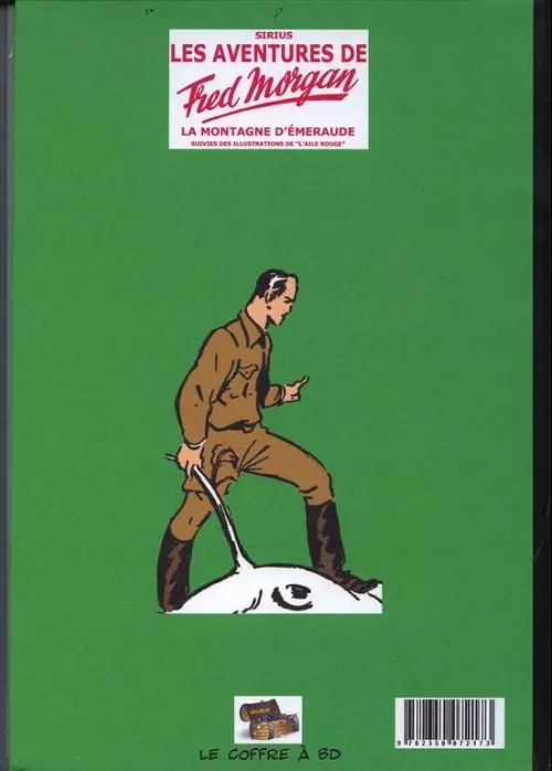 Verso de l'album Les aventures de Fred Morgan La montagne d'émeraude