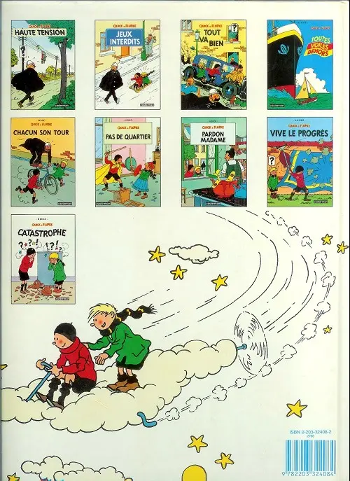 Verso de l'album Quick et Flupke - Gamins de Bruxelles Tome 8 Vive le progrès