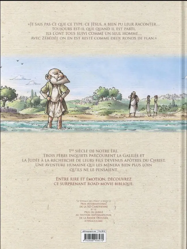 Verso de l'album Le Voyage des pères Intégrale