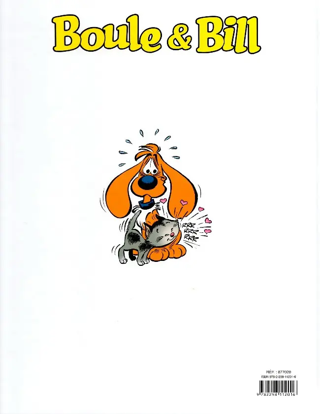 Verso de l'album Boule & Bill Tome 35 Roule ma poule !