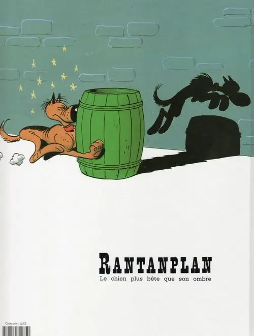 Verso de l'album Rantanplan Tome 19 Morts de rire - Bêtisier 9