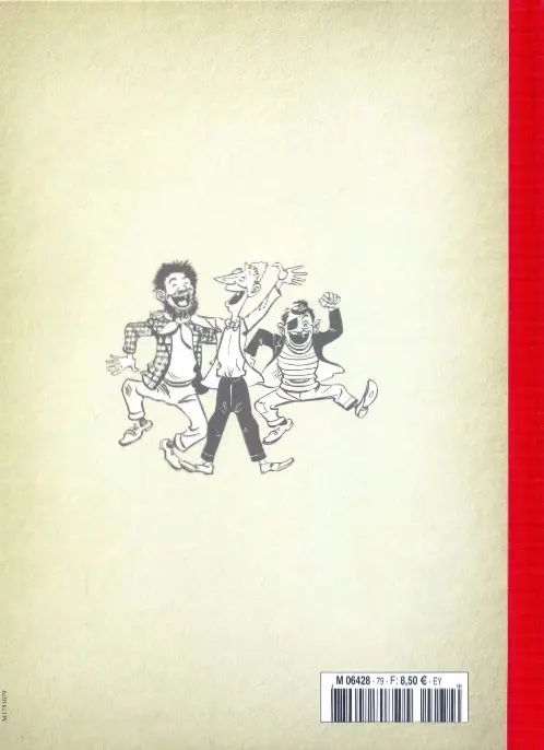 Verso de l'album Les Pieds Nickelés - La collection Tome 80 Les Fourberies des Pieds Nickelés