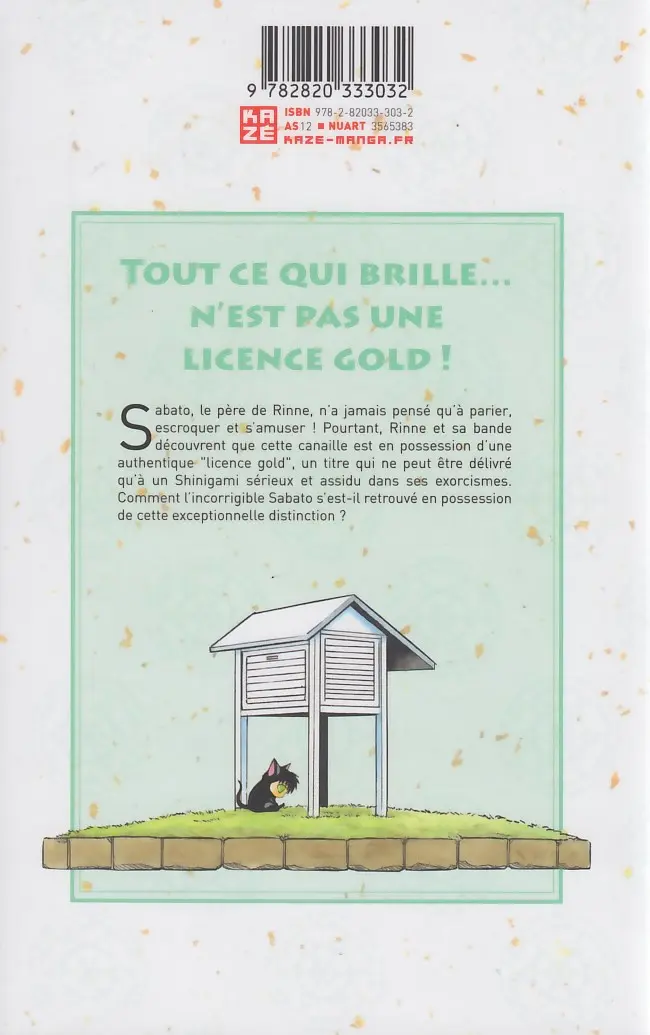 Verso de l'album Rinne 25
