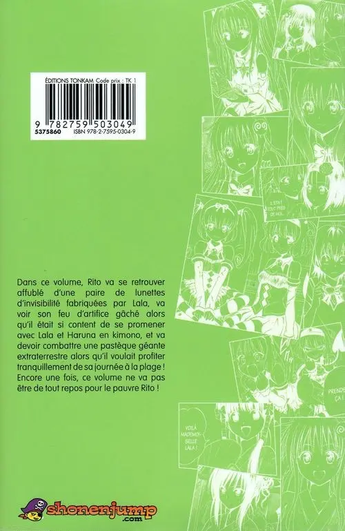 Verso de l'album To Love - Trouble Vol. 13