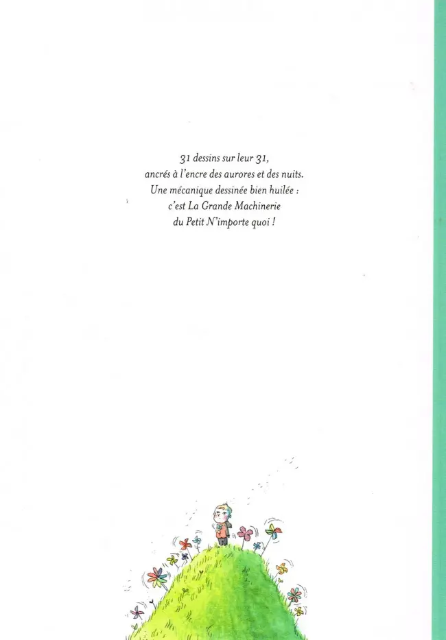 Verso de l'album La grande machinerie du petit n'importe quoi