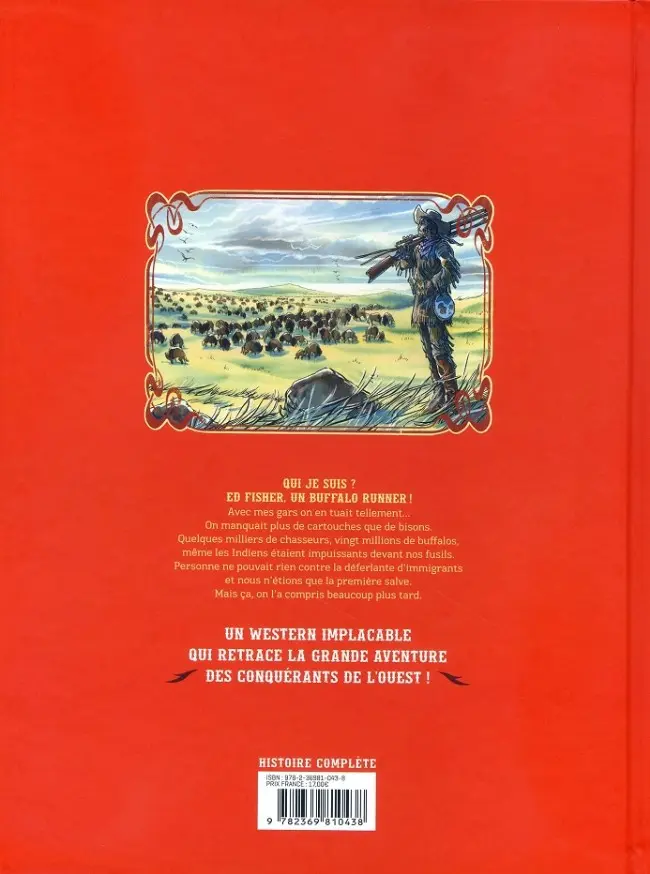Verso de l'album Buffalo Runner