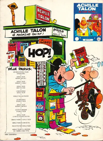 Verso de l'album Achille Talon Tome 13 Pas de pitié pour Achille Talon