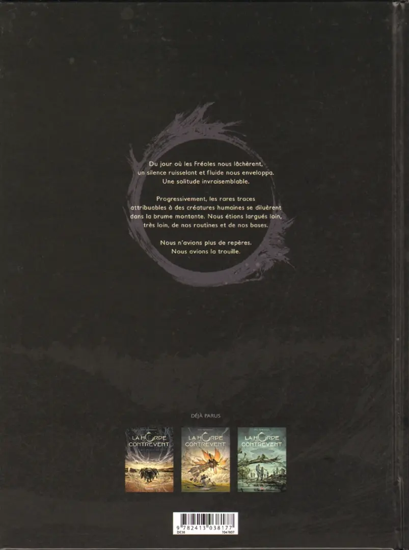 Verso de l'album La Horde du Contrevent 3 La flaque de Lapsane