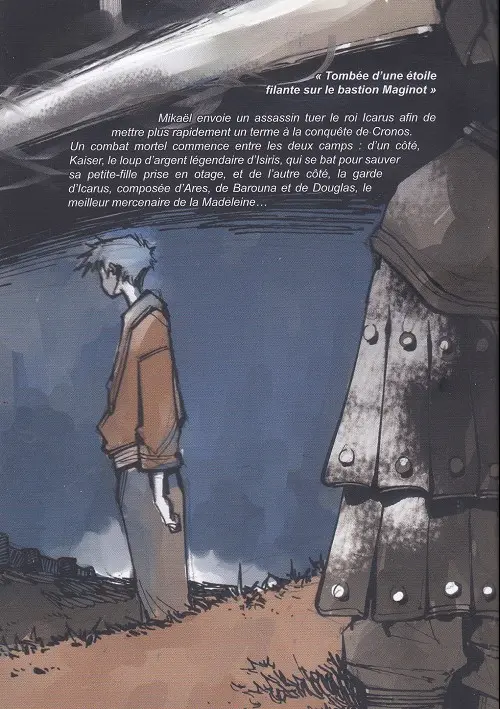 Verso de l'album Ares - The Vagrant Soldier - Le Soldat Errant 19