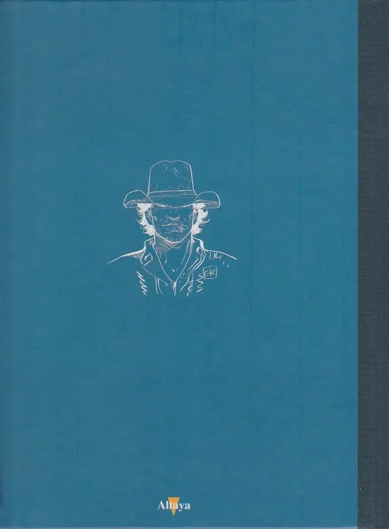 Verso de l'album Blueberry Édition collector Tome 22 La dernière carte