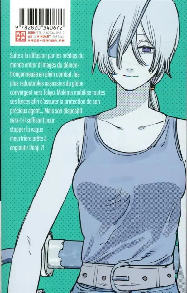 Verso de l'album Chainsaw Man 7