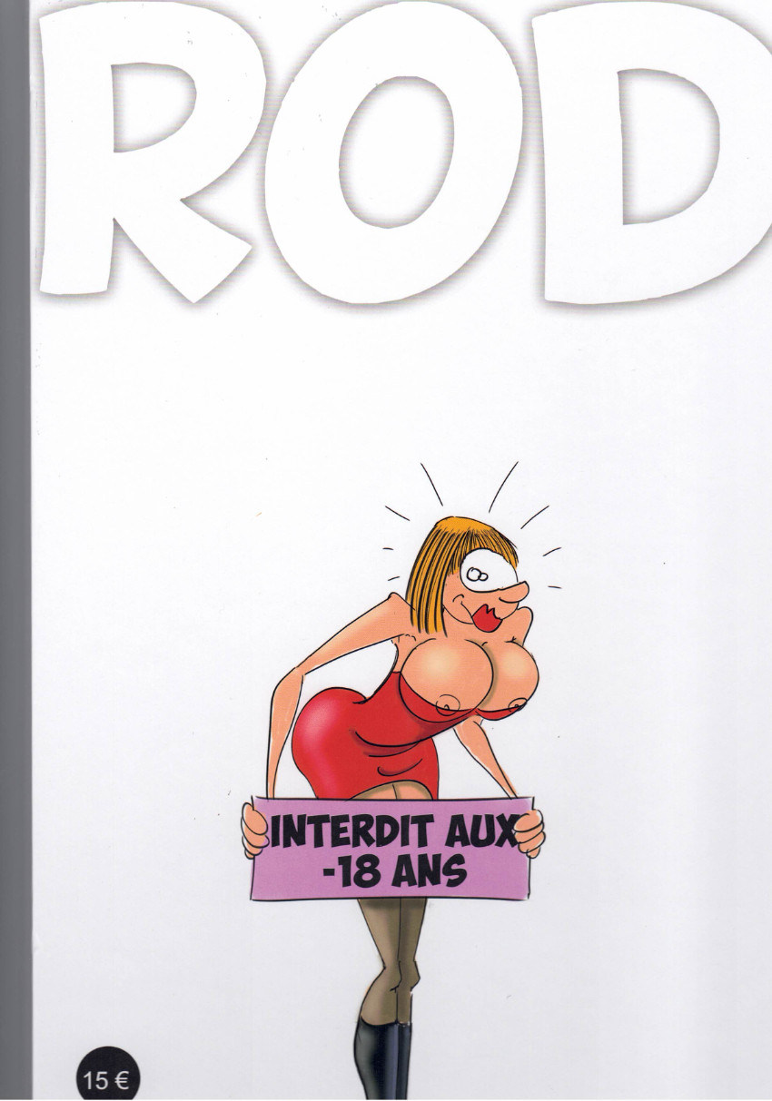 Verso de l'album Rod N° 2 Les censurés de Rod