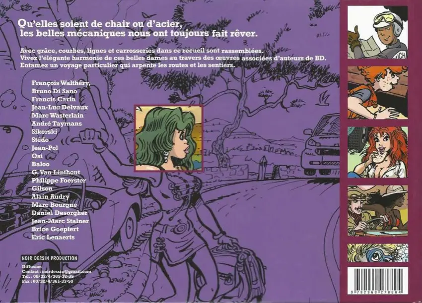 Verso de l'album Lovely Wheels