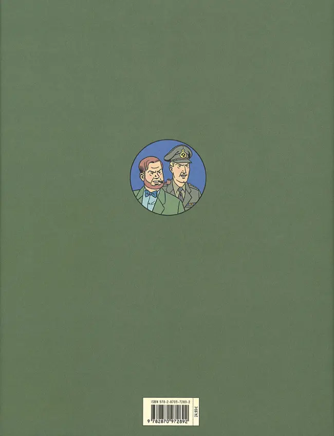 Verso de l'album Blake et Mortimer Tome 26 La Vallée des Immortels - Tome 2 - Le millième bras du Mékong