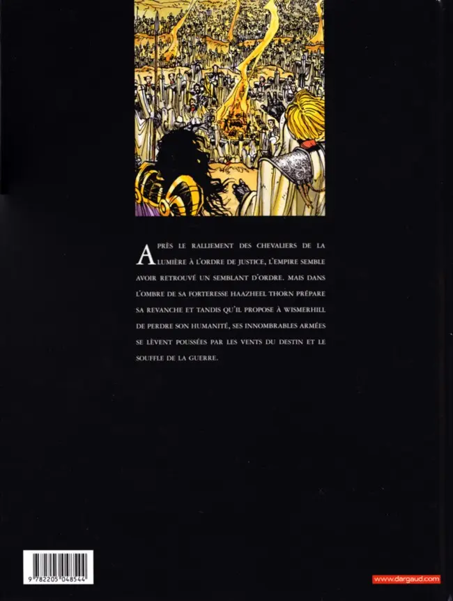 Verso de l'album Chroniques de la Lune Noire Tome 9 Les Chants de la négation