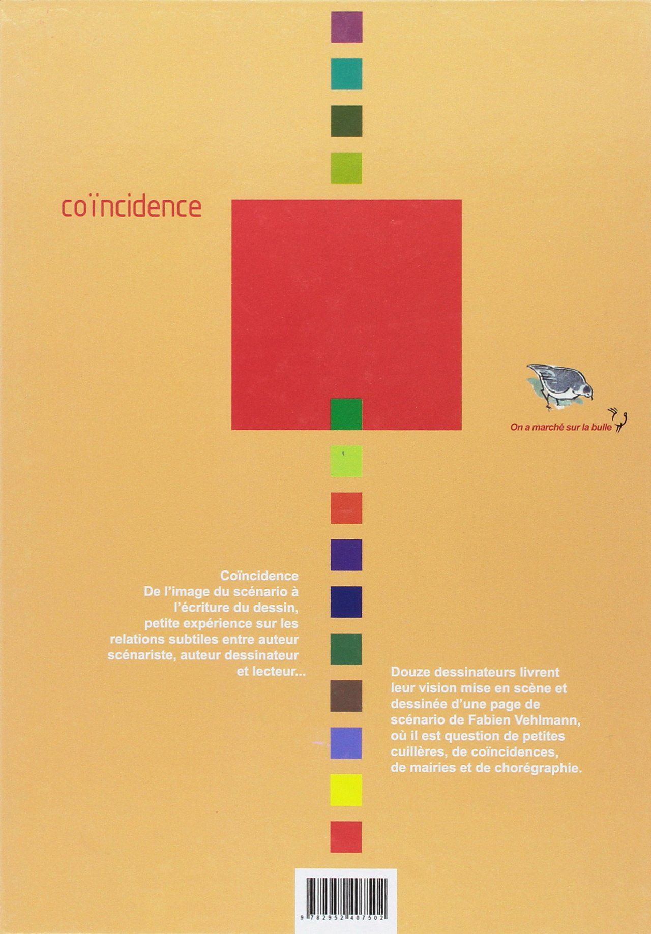 Verso de l'album Coïncidence
