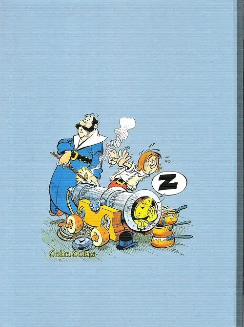 Verso de l'album Colin Colas Tome 7 Les dragons de l'archiduc