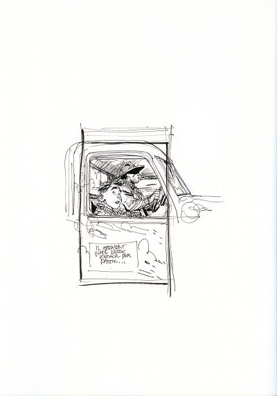 Verso de l'album Sketchbook Sketchbook - Various sketches et tributes