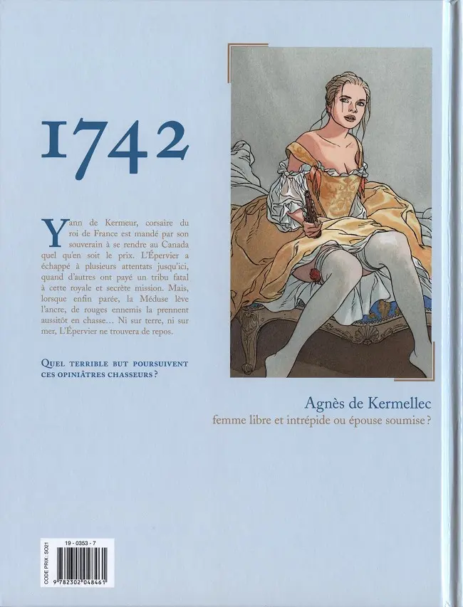 Verso de l'album L'Épervier Tome 9 Coulez la Méduse !