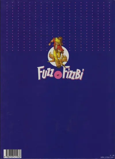 Verso de l'album Fuzz et Fizzbi Tome 1 Le mangerunes