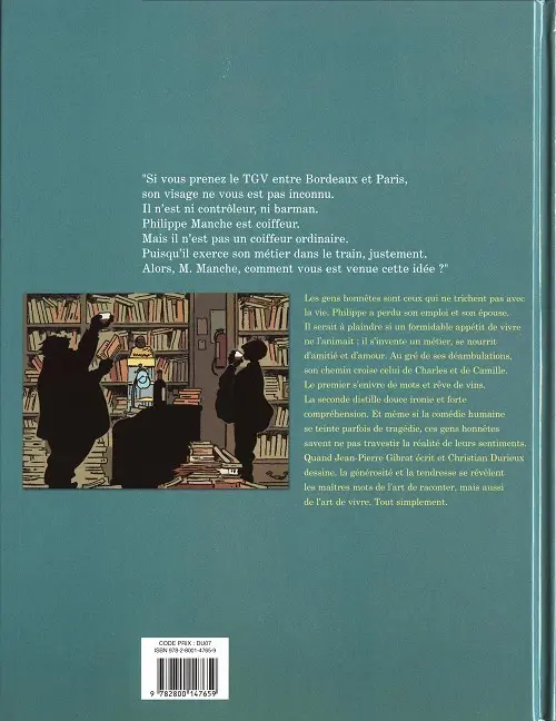 Verso de l'album Les Gens honnêtes Deuxième partie