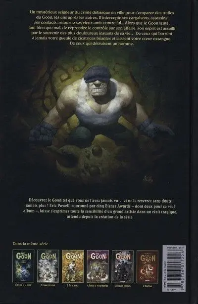Verso de l'album The Goon Tome 6 Chinatown