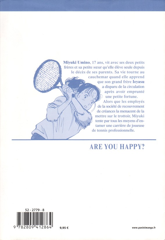 Verso de l'album Happy ! (Édition de luxe) Volume 1 Are you happy ?