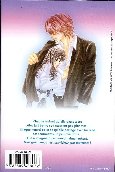 Verso de l'album A romantic love story 2