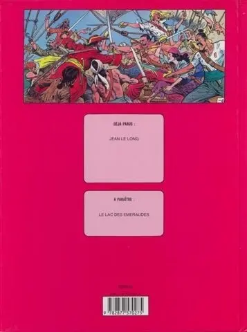 Verso de l'album Jean le Long Tome 1