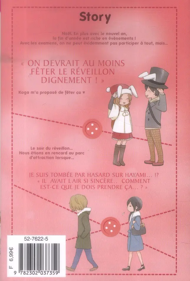 Verso de l'album Kokoro button 10