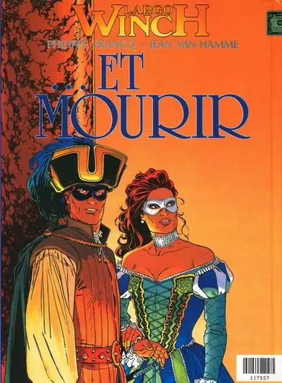Verso de l'album Largo Winch Tome 5 Voir Venise... / ...et mourir