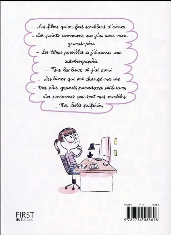 Verso de l'album Listothérapie