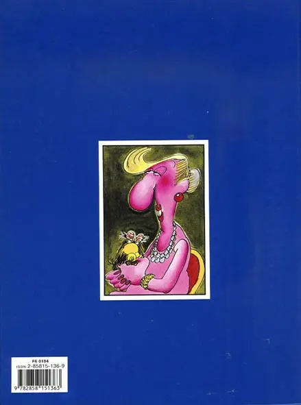 Verso de l'album Monsieur le Ministre Tome 2