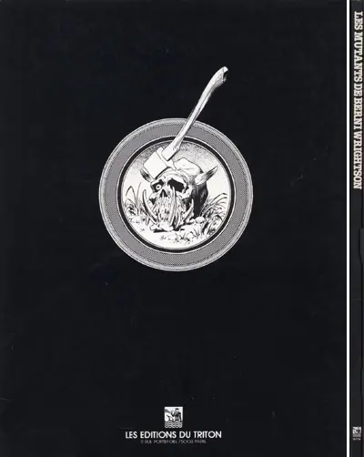 Verso de l'album Les Mutants