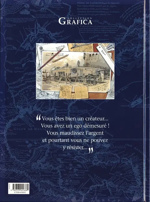 Verso de l'album Le Neptune Tome 1 À la conquête d'un rêve