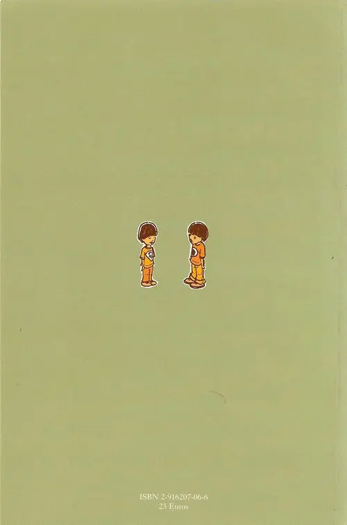 Verso de l'album Pedro & moi