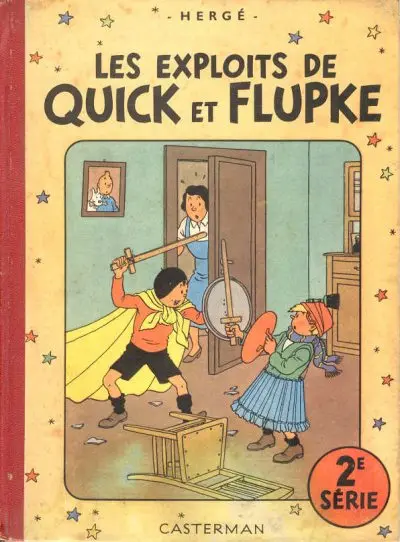 Couverture de l'album Quick et Flupke - Gamins de Bruxelles 2e série
