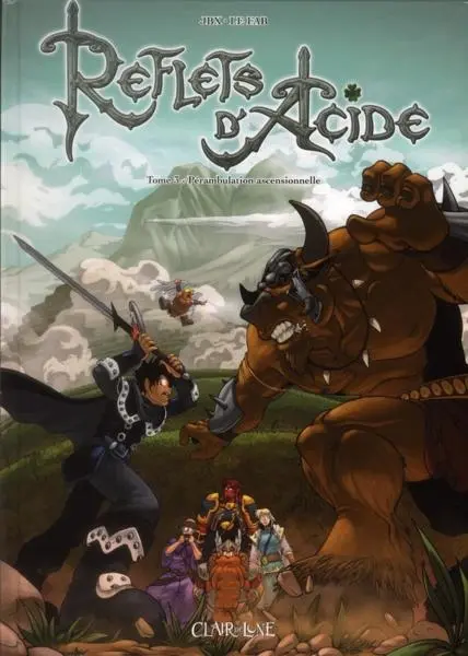 Couverture de l'album Reflets d'Acide Tome 3 Pérambulation ascensionnelle