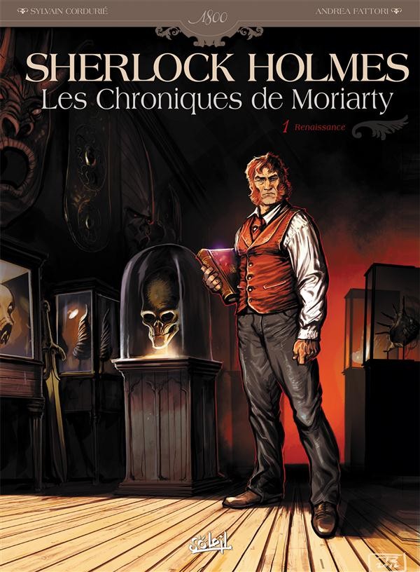 Couverture de l'album Sherlock Holmes - Les Chroniques de Moriarty Tome 1 Renaissance
