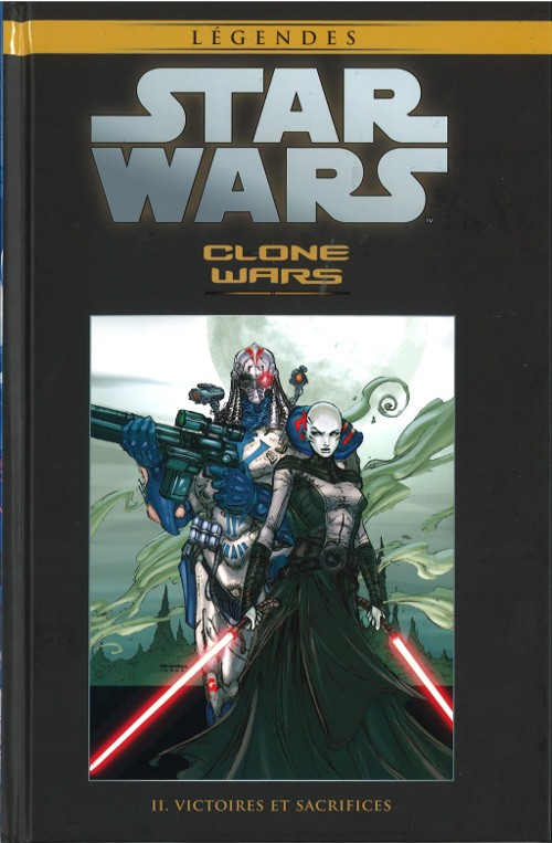 Couverture de l'album Star Wars - Légendes - La Collection Tome 7 Clone Wars - II. Victoires et sacrifices