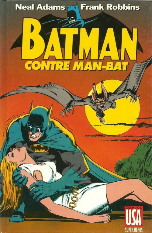 Couverture de l'album Super Héros Tome 3 Batman contre Man-Bat