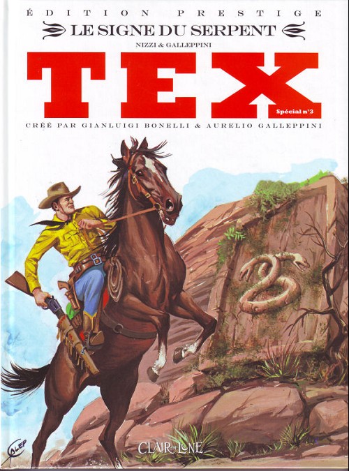 Couverture de l'album Tex (Spécial) Tome 3 Le signe du serpent