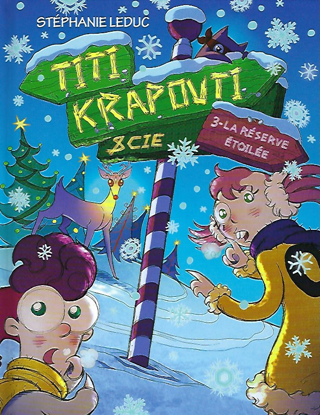 Couverture de l'album Titi Krapouti & Cie Tome 3 La réserve étoliée