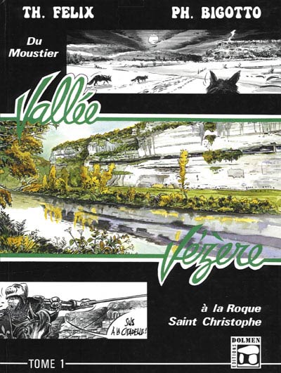 Couverture de l'album Vallée Vézère Tome 1 Du Moustier à la Roque Saint-Christophe
