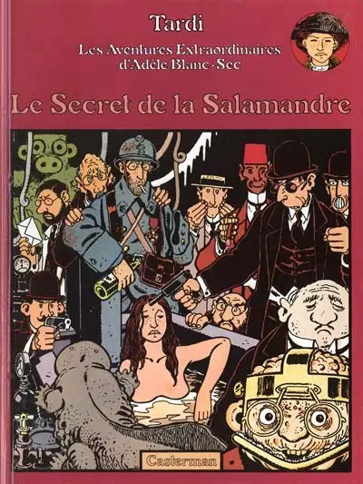 Couverture de l'album Les Aventures Extraordinaires d'Adèle Blanc-Sec Tome 5 Le Secret de la Salamandre