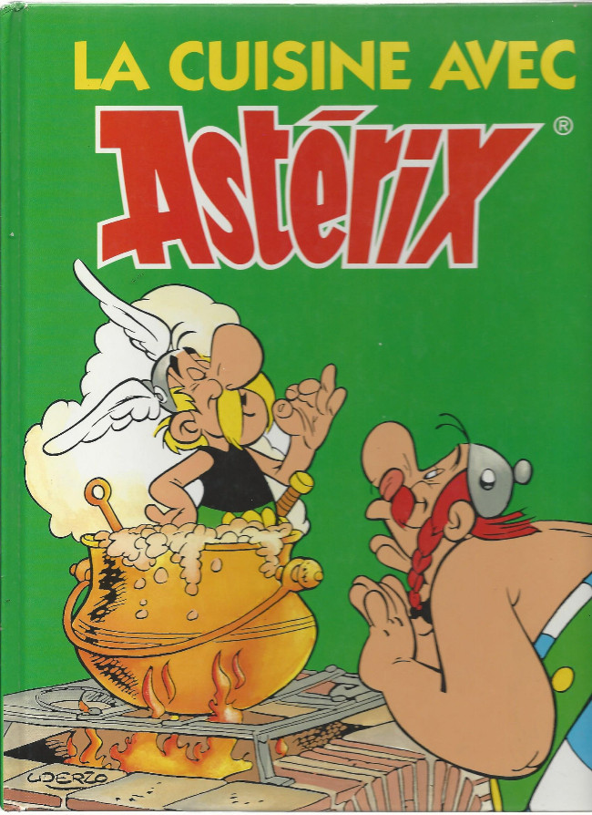 Couverture de l'album Astérix La cuisine avec Asterix