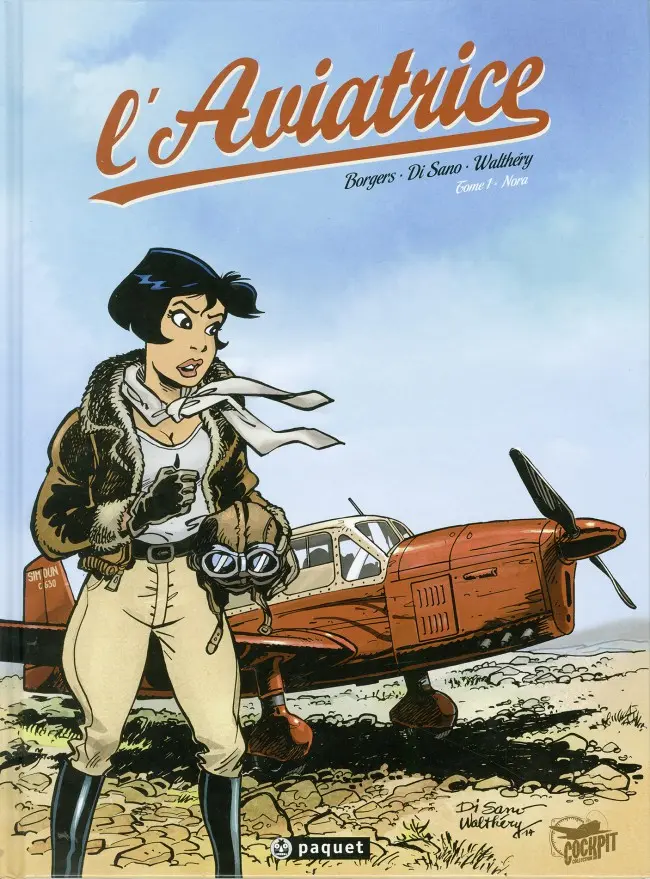 Couverture de l'album L'Aviatrice Tome 1 Nora