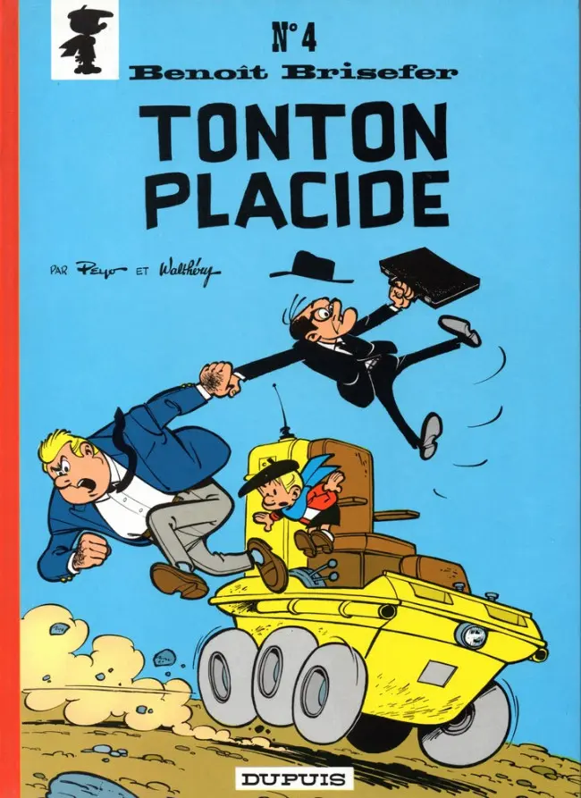 Couverture de l'album Benoît Brisefer Tome 4 Tonton Placide